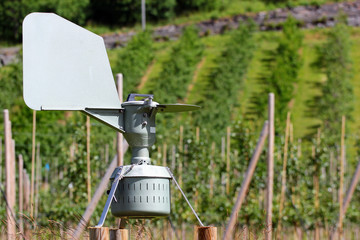 Weather station instruments