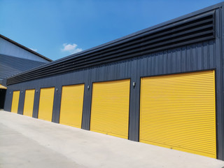 exterior of warehouse
