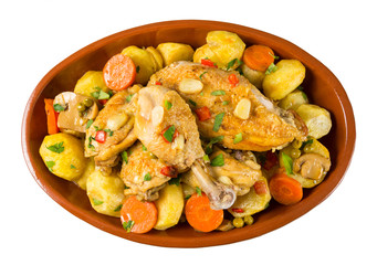 Pollo guisado