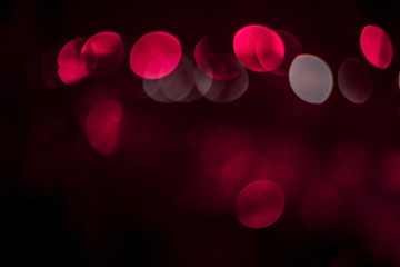 Lens Flare. Light bokeh, black background. Easy to add over photos. Abstract sun burst with digital...