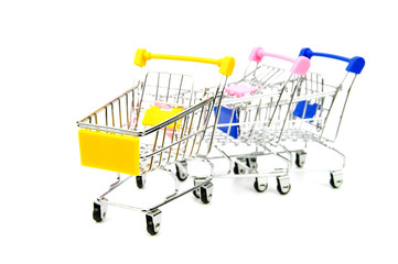 shopping cart concept