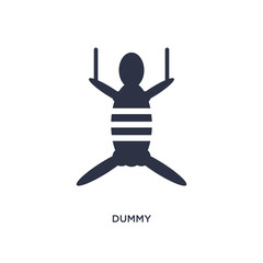 dummy icon on white background. Simple element illustration from asian concept.