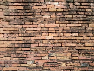 Old brick wall texture background.