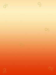 Creative flame wave hand sketch abstract bubble