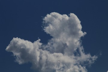 Nuvens em formação