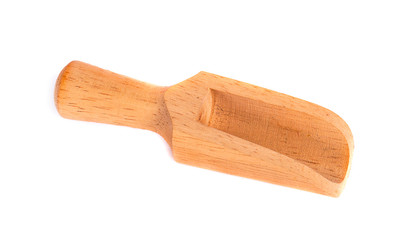 Wooden Spoon isolated on white background