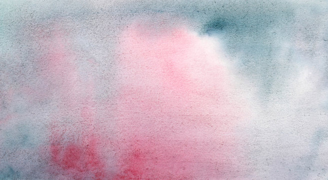 Hand painted watercolor abstract background