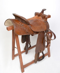 reiten pferdesport, reitsattel western westernsattel