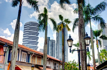 Fototapeta na wymiar Singapore, Kampung Glam district