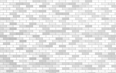 Light gray and white brick material texture retro wall background
