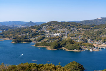 Fototapeta na wymiar [長崎県]展海峰からの風景
