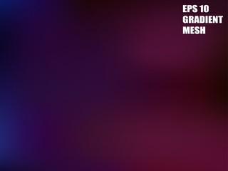 Background gradient blurry mesh abstract in purple, pink and blue colors. EPS10. Free editable.