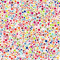 Happy Birthday, Party decor. Vector carnaval seamless colorful pattern. Kids festive background with confetti. Vector colorful kid carnaval Happy birthday party decor in vivid colors.