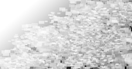 white gradient color rectangle bricks abstract background