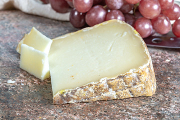 Ossau-Iraty or Esquirrou sheep cheese produced in south-western France, Northern Basque Country