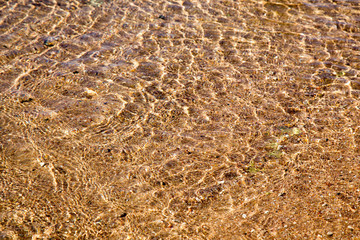 Fototapeta na wymiar Sand texture on the beach. Natural background.