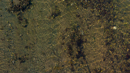 abstract background in water 