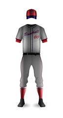 Baseball Uniform Template 3D