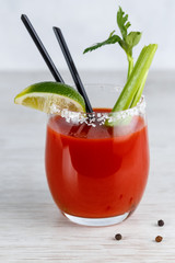 Bloody mary cocktail