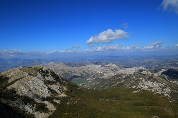 Fototapeta premium Lovcen National Park, Montenegro
