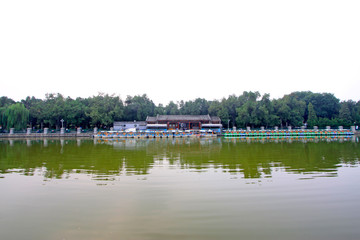 Obraz premium Imperial Palace River, Beijing