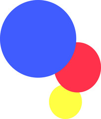 vector logo of colorful circle