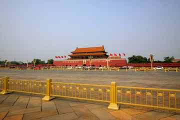 Naklejka premium Tiananmen square in Beijing