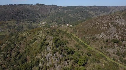 AERIAL VIEW OF THE TOP OF THE MOUNTAIN