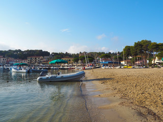 Fototapeta premium Strand in Marina di Campo - Insel Elba