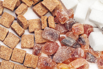 Various kinds of sugar