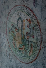 Thalassa (Sea god) Mosaic in the Church of the Apostles (Madaba), Jordan Middle East