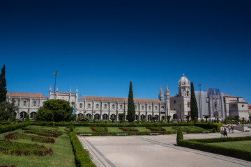 Fototapeta na wymiar yard of national palace