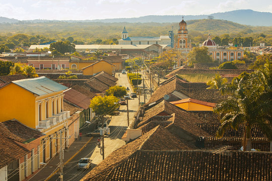 Colonial Town In Nicaragua Granada 