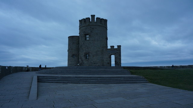 O'Brien's Tower in Cliffs of Moher, County Clare, Ireland