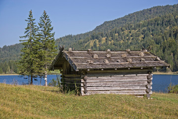 Heuhütte am Ferchensee