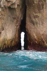 Peaking through the other side...Cabo san Lucas Mexico