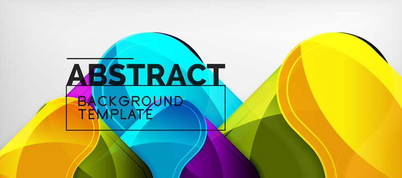 Techno lines, hi-tech futuristic abstract background template with arrow shapes