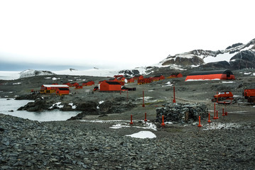 Scientific basis in Antarctica