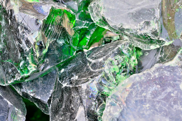 Decorative art glass array