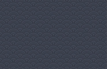 Obraz premium Set of dark vintage seamless backgrounds for luxury packaging design.