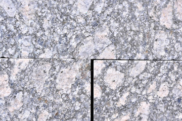 Decorative granite slab