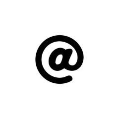 Mail icon. Business card sign