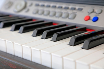 Electric piano keys