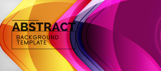 Arrow background, modern style geometry design element. Vector illustration for wallpaper, presentation, header, card, poster, invitation