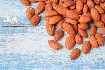 natural, organic almond nut