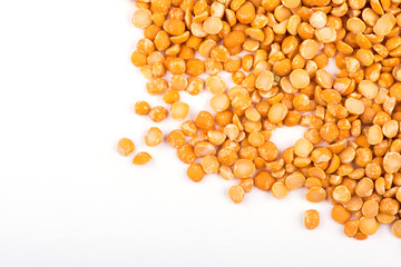  dry peas close-up. pea porridge. pea seeds