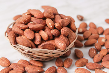 natural, organic almond nut