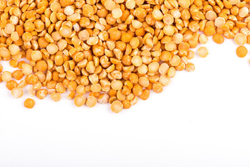  dry peas close-up. pea porridge. pea seeds