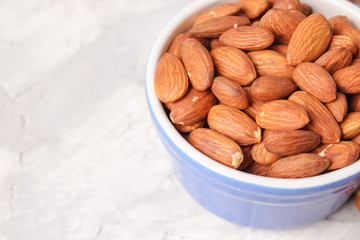 natural, organic almond nut