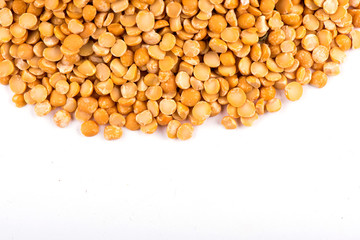  dry peas close-up. pea porridge. pea seeds